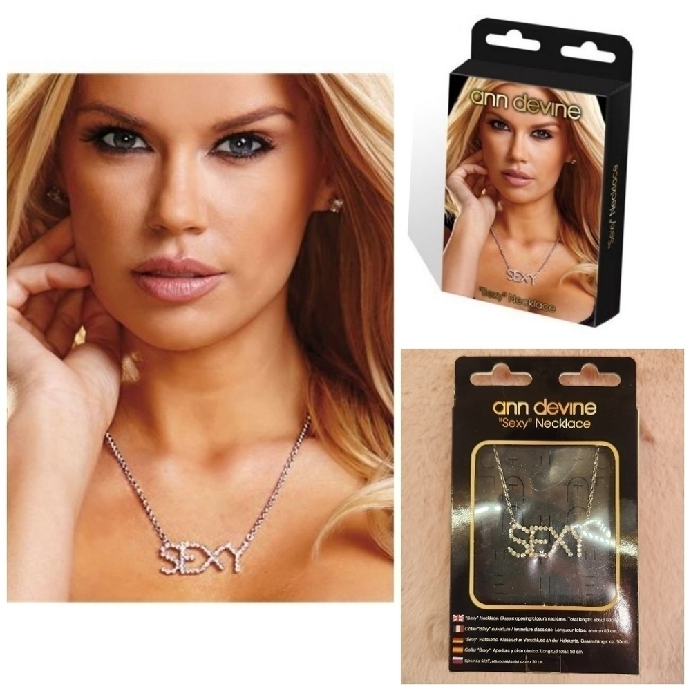Ann Devine SEXY Necklace Silver OS